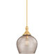 Chatton 1 Light 16.5 inch Aged Brass Pendant Ceiling Light