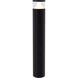 Sean Lavin Arkay Three 120 15.3 watt Black Outdoor Bollard in LED 80 CRI 4000K, GFCI, Integrated LED