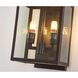 Canada 2 Light 17 inch Bronzed Black Outdoor Wall Sconce