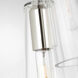 Ray Booth Osvaldo LED 9 inch Polished Nickel Triple Pendant Ceiling Light