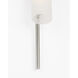 Barbara Barry Windchime LED 2.5 inch Polished Nickel ADA Tubular Sconce Wall Light