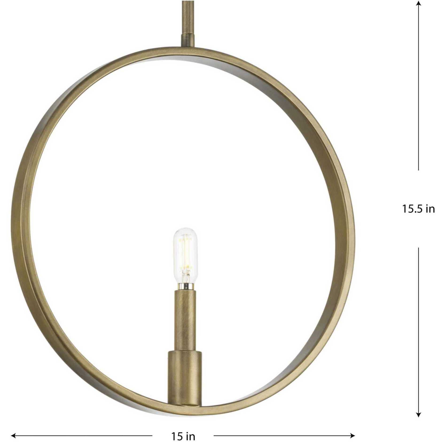 Breckenridge 1 Light 1.37 inch Aged Bronze Pendant Ceiling Light, Design Series