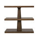 Fatima 28 X 26.5 inch Dark Walnut Side Table