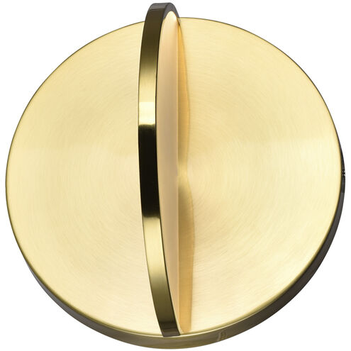 Tranche LED 7 inch Brushed Brass Wall Sconce Wall Light