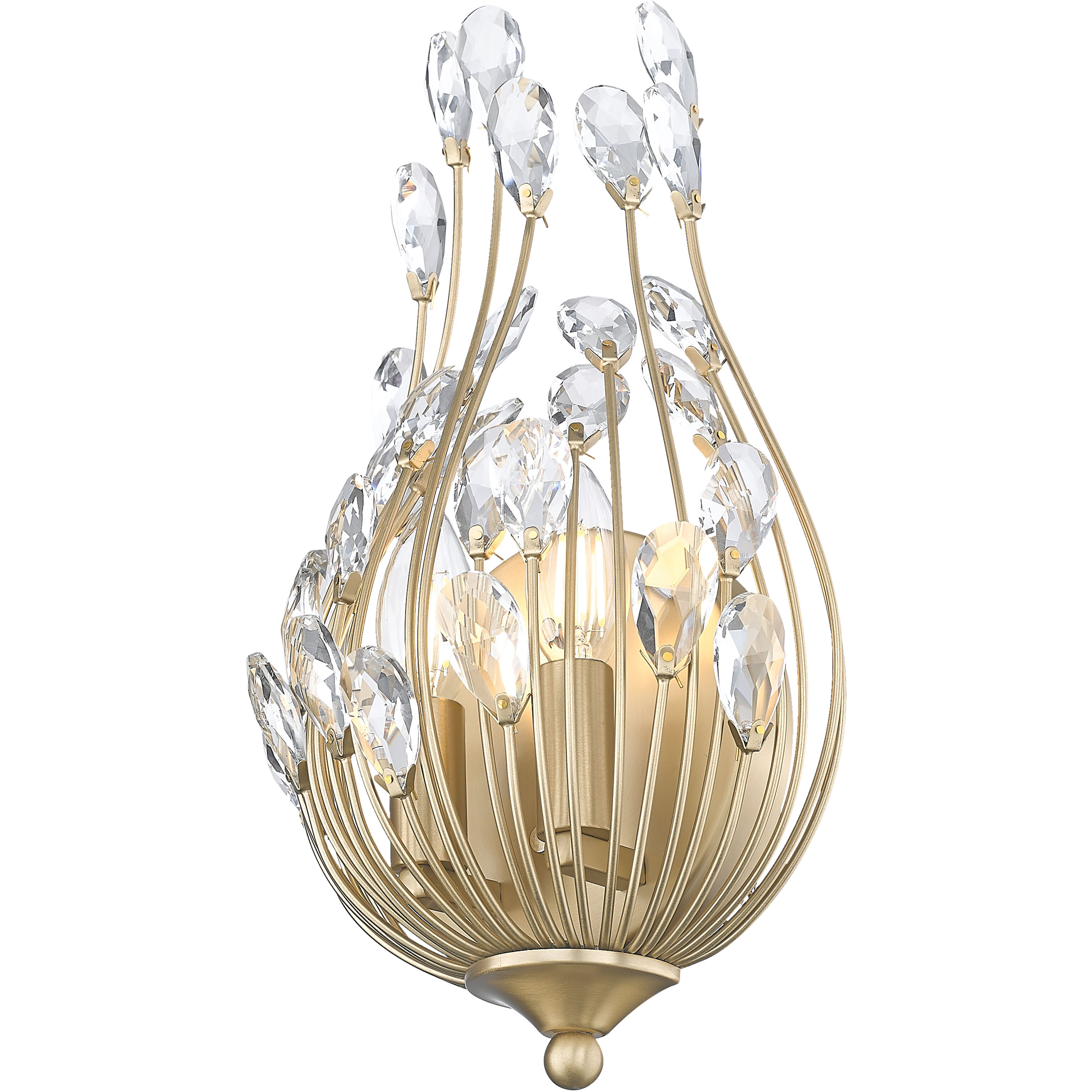 Gabriella Wall Sconce Wall Light in Modern Gold
