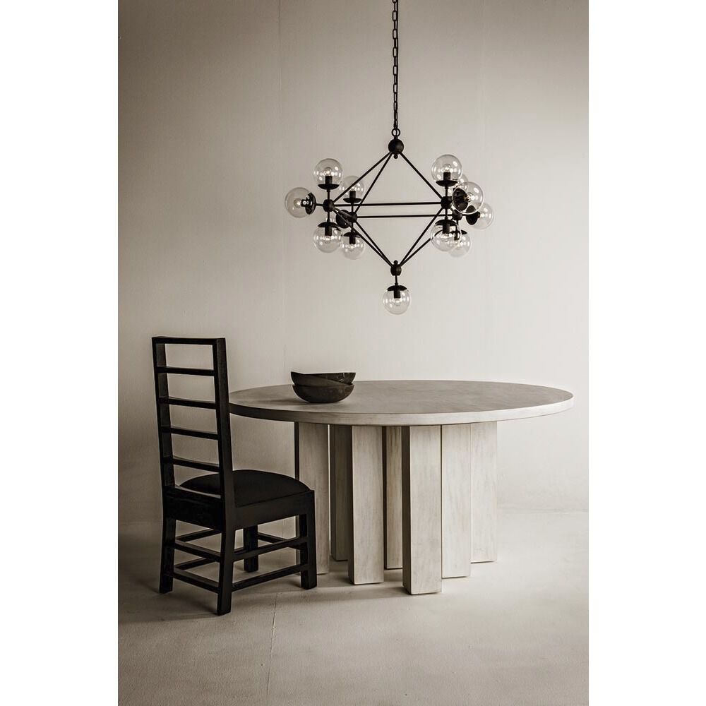 Resistance 60 X 60 inch White Wash Dining Table