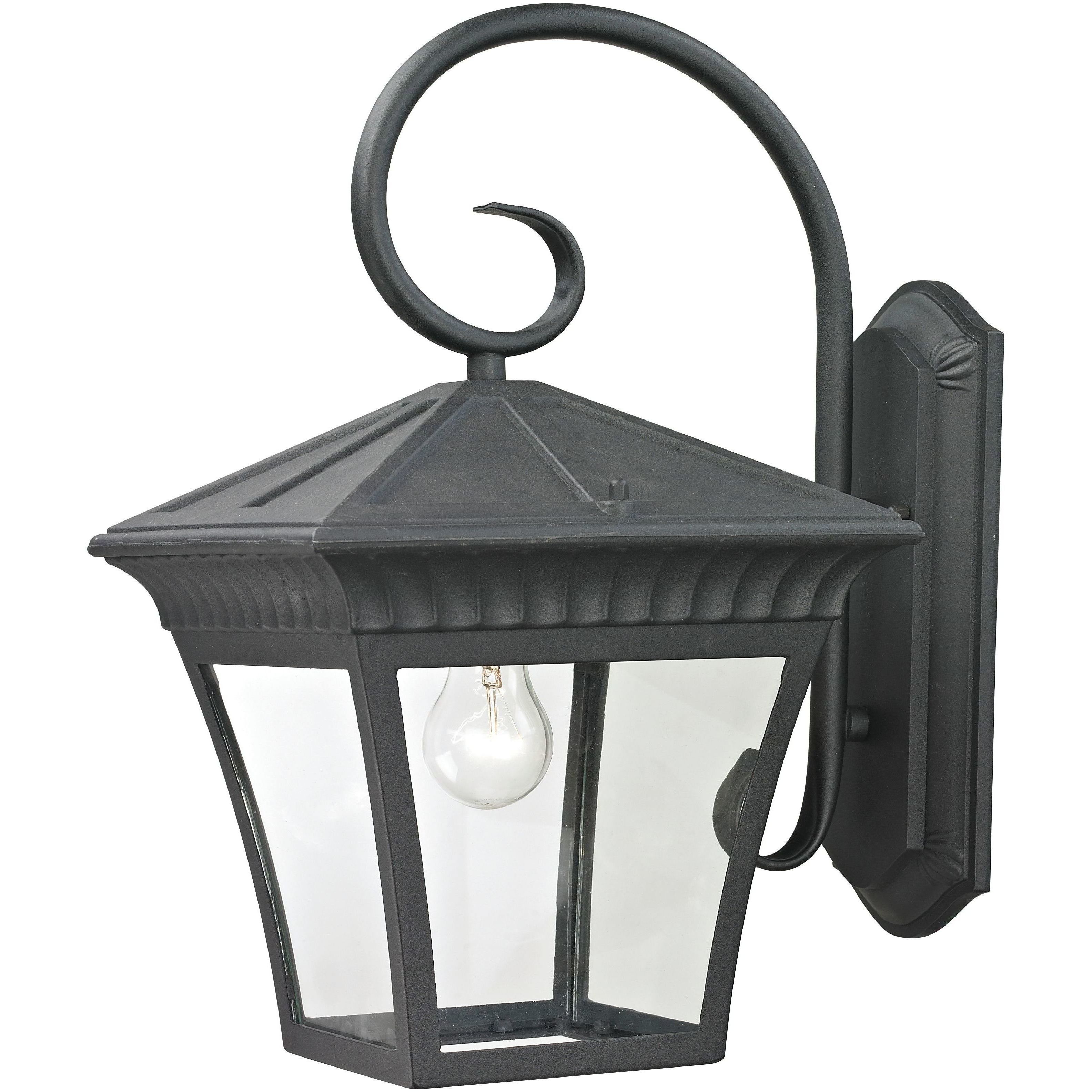 Ridgewood 1 Light 18 inch Matte Textured Black Outdoor Sconce