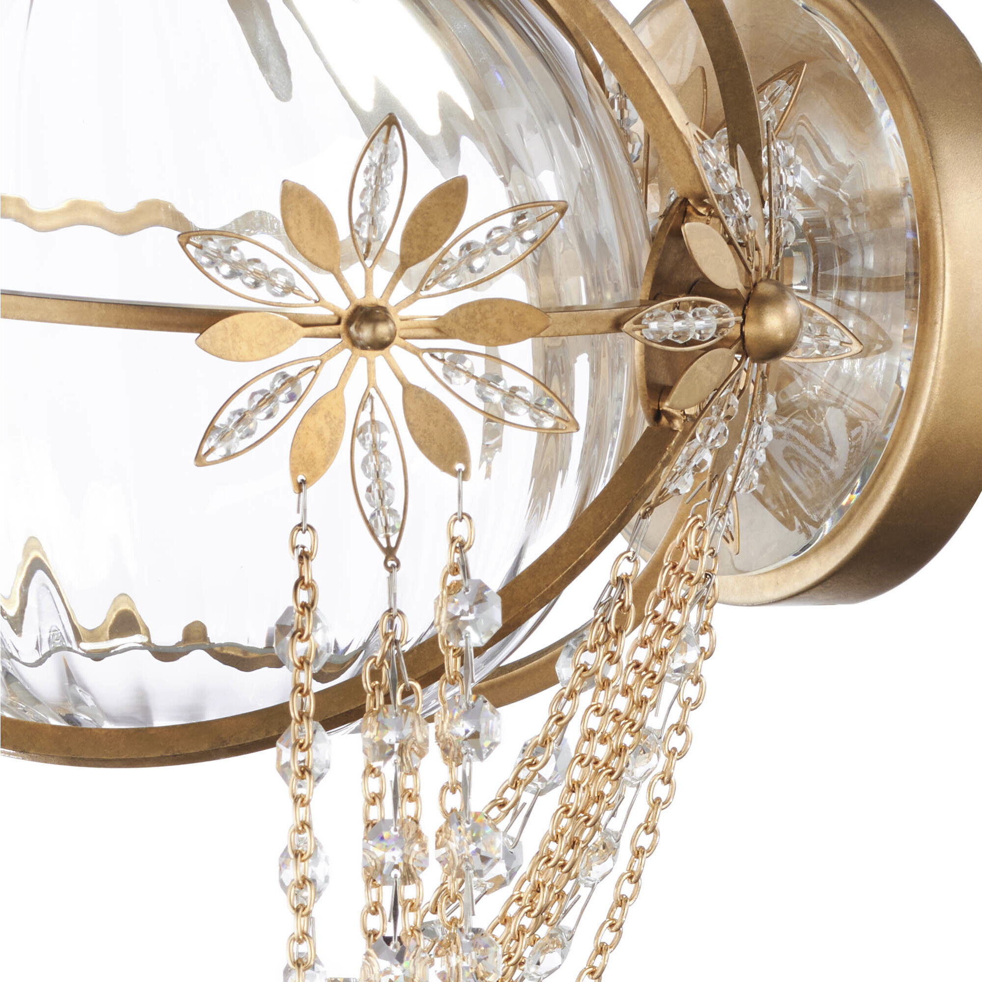 Forever Revere LED 10.25 inch Heirloom Gold Wall Sconce Wall Light