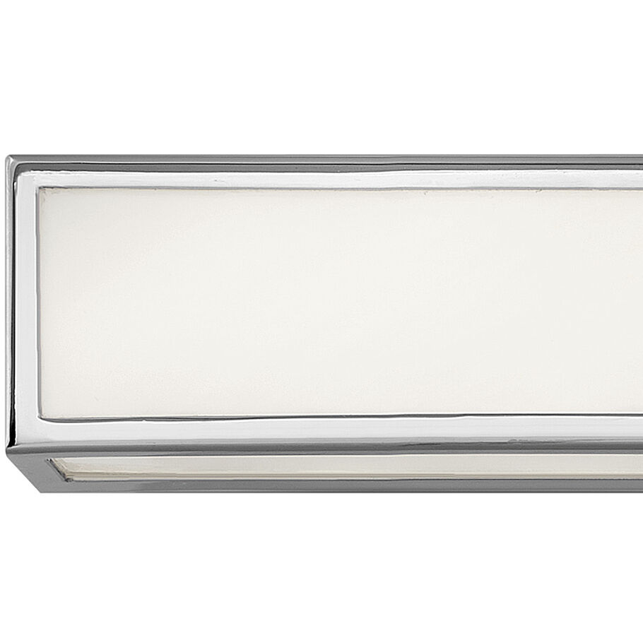 Alto LED 30 inch Chrome Vanity Light Wall Light, Vertical