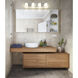 Burk 4 Light 30 inch Brushed Nickel Bath Vanity Light Wall Light