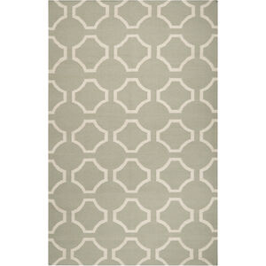 Fallon 66 X 42 inch Cream, Dark Green Rug