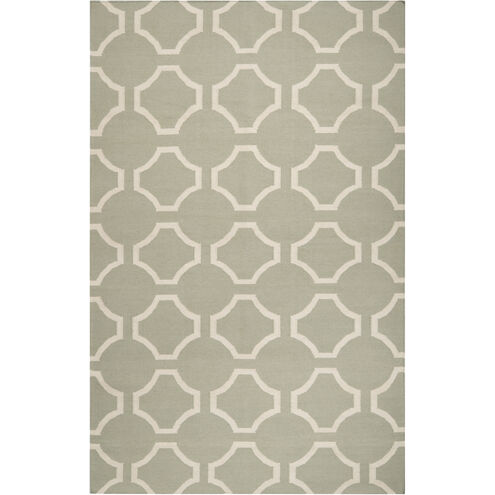 Fallon 36 X 24 inch Cream, Dark Green Rug