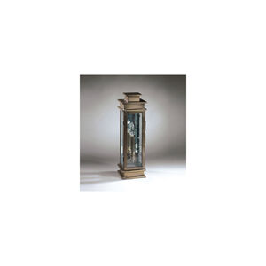 Empire 1 Light 18.5 inch Antique Brass Outdoor Wall Light in No Mirror, Seedy Marine Glass