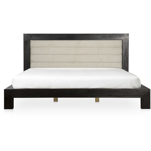 Ashcroft Beige Bed, King