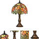 Evelyn 15 inch 60.00 watt Antique Bronze Table Lamp Portable Light