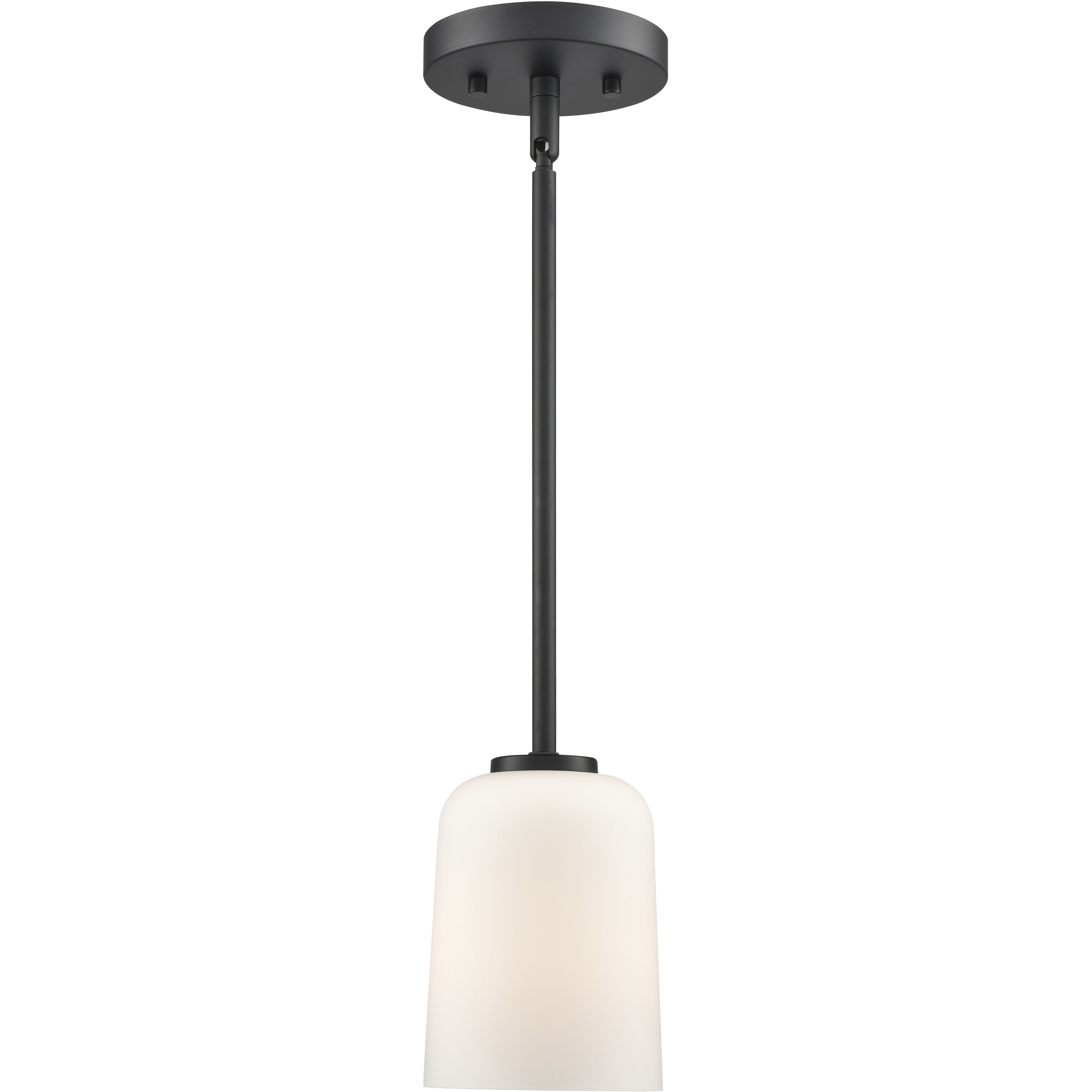 Laphia 1 Light 5 inch Matte Black Pendant Ceiling Light