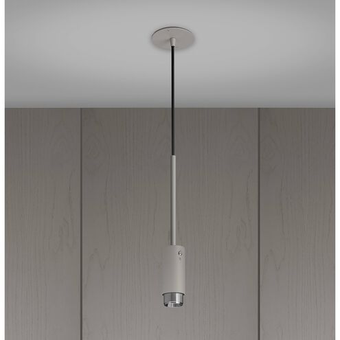 Exhaust Pendant 1 Light 110-120 Stone / Steel Spotlight Ceiling Light