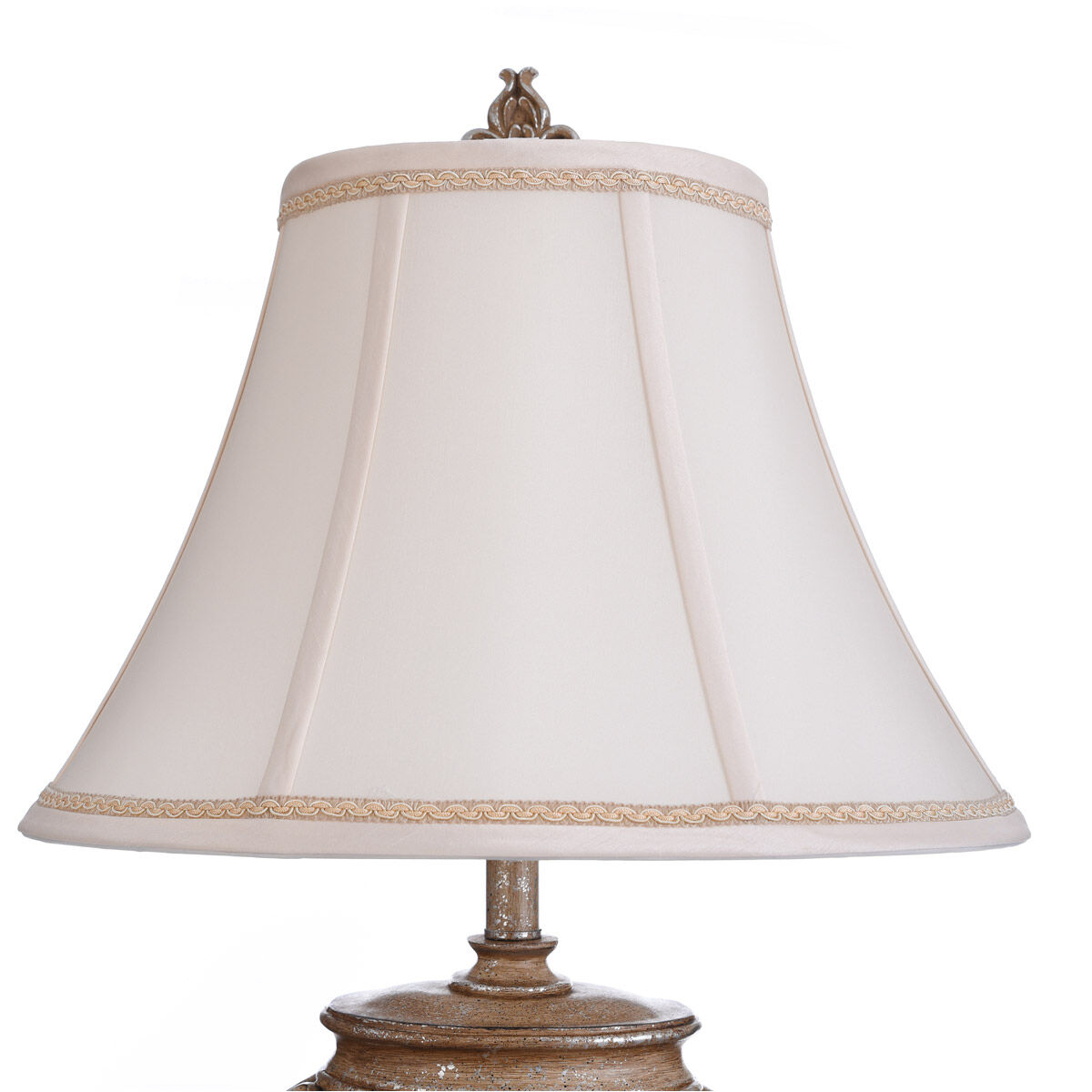 Cameron 33 inch 100.00 watt Tan, Silver Table Lamp Portable Light 