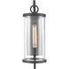 Hopkins 1 Light 17.75 inch Charcoal Black Outdoor Wall Sconce