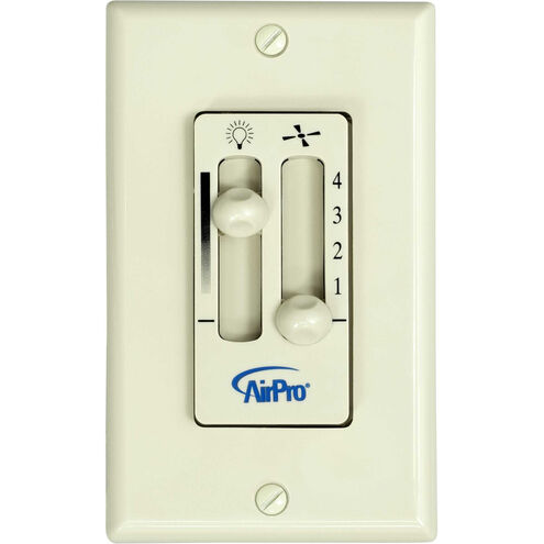 AirPro 120 Ivory Ceiling Fan Wall Control, Four Speed