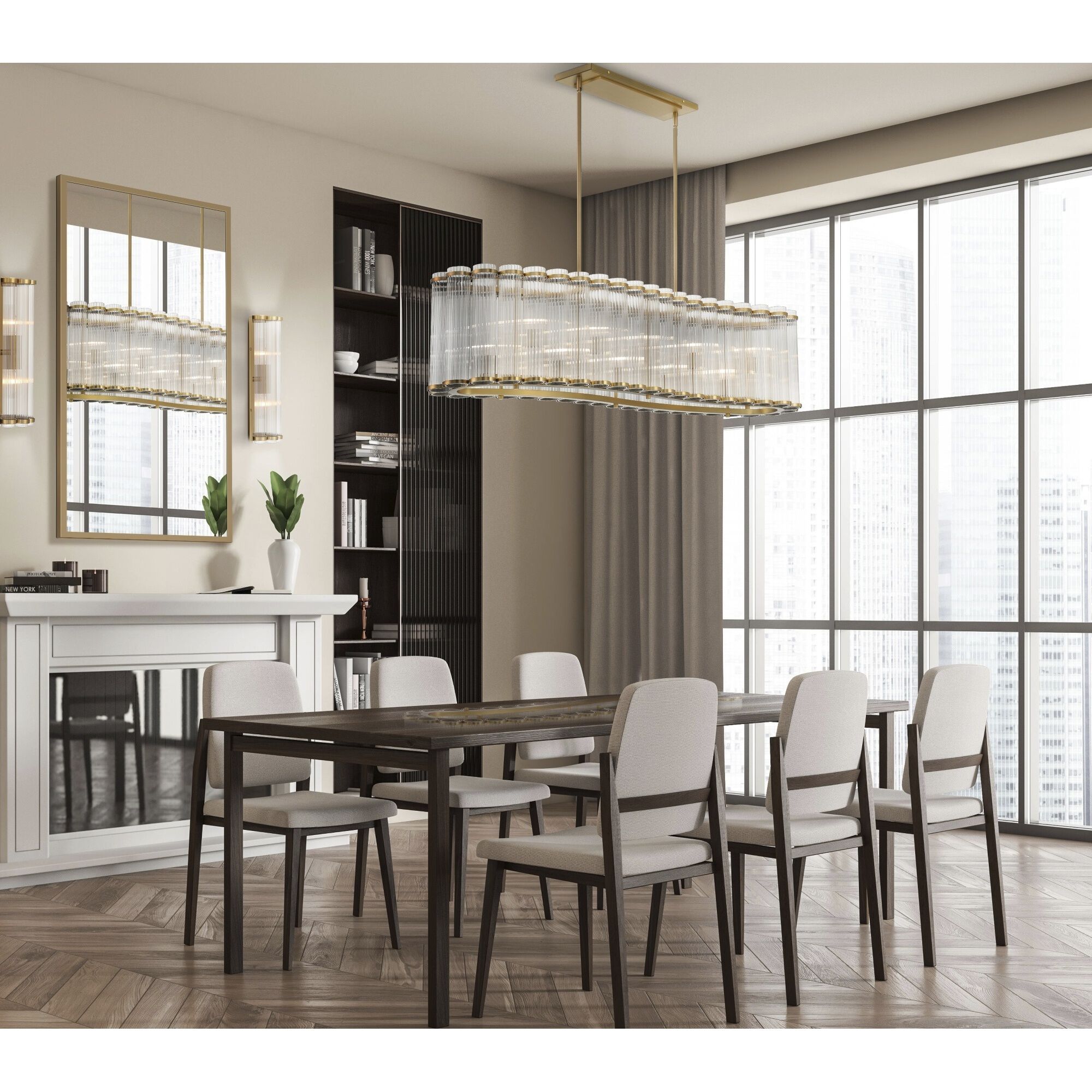 Glasbury Wall Sconce Wall Light in Gold