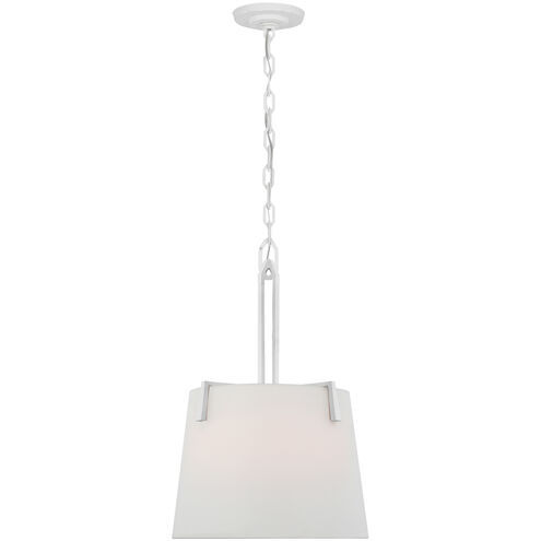 Marie Flanigan Clifford LED 17 inch Plaster White Sculpted Hanging Shade Ceiling Light