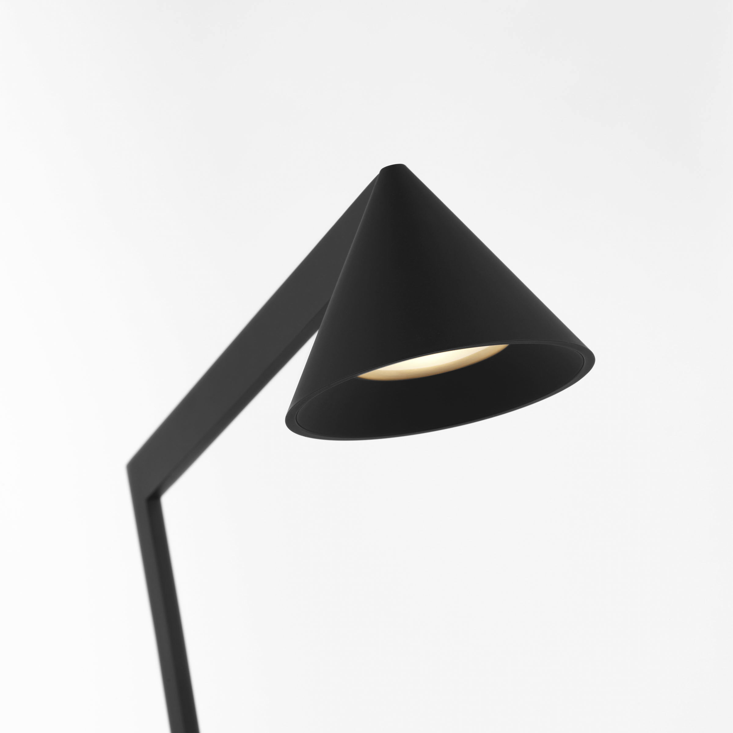 Sean Lavin Midrand 42 inch 7.60 watt Nightshade Black Floor Lamp Portable Light