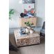 Mireille 39.4 X 39.4 inch Brown/Black Coffee Table