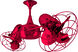 Matthews-Gerbar Duplo-Dinamico 39 inch Red Ceiling Fan