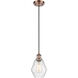 Ballston Cindyrella LED 6 inch Antique Copper Mini Pendant Ceiling Light