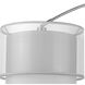 Brella 65 inch 150.00 watt Brushed Nickel Arc Floor Lamp Portable Light
