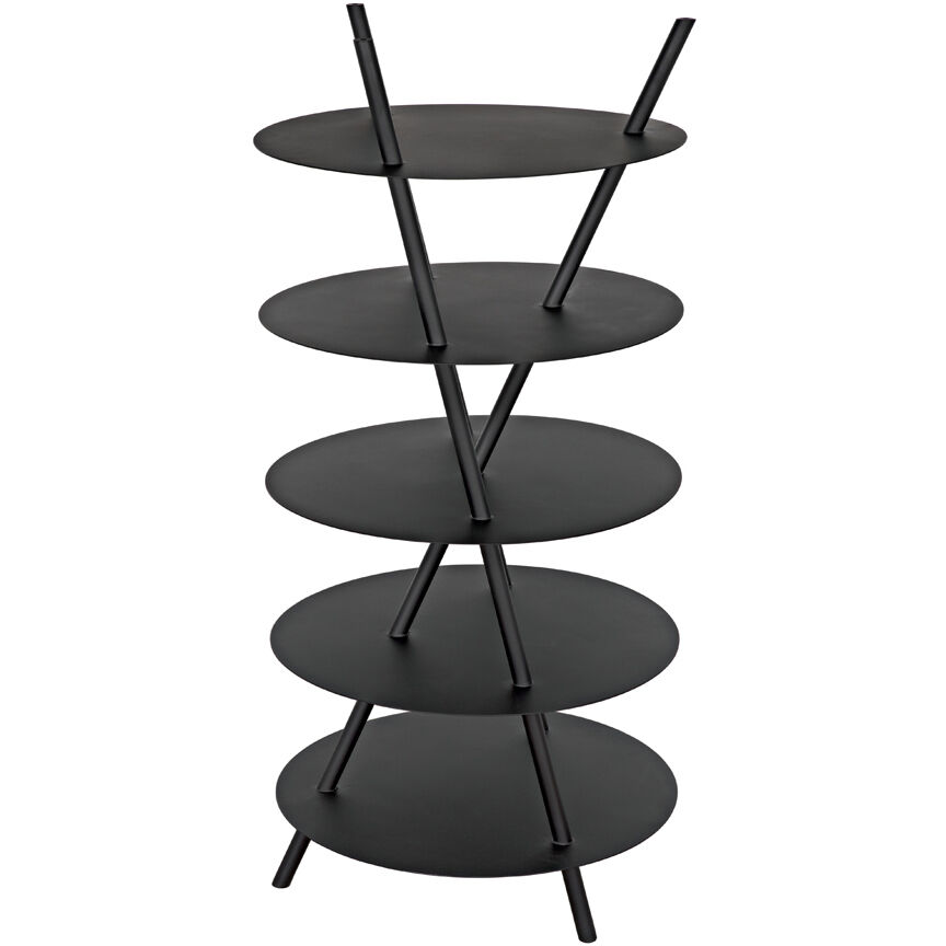 Gautama 64 X 29 X 29 inch Matte Black Shelf