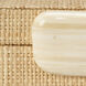 Eden 11 inch Natural Raffia and Ivory Bone Box