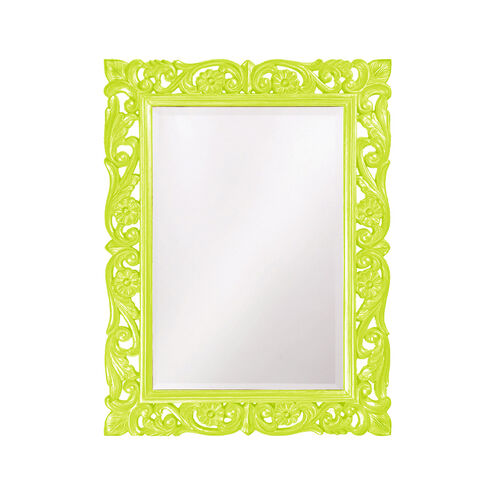 Chateau 42 X 31 inch Glossy Green Wall Mirror