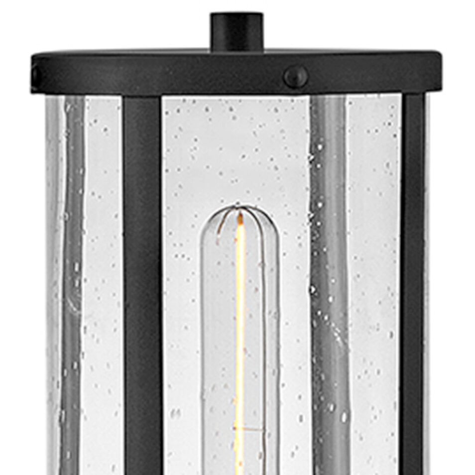 Alfie 1 Light 20 inch Black Outdoor Post Mount