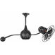 Matthews-Gerbar Brisa 2000 39 inch Black Nickel Ceiling Fan