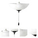 San Gabriel LED Black Ceiling Fan Light Kit