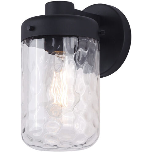 Juno 1 Light 10.25 inch Black Outdoor Wall Lantern