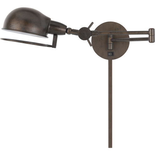 Linthal 1 Light 6 inch Rust Wall Lamp Wall Light