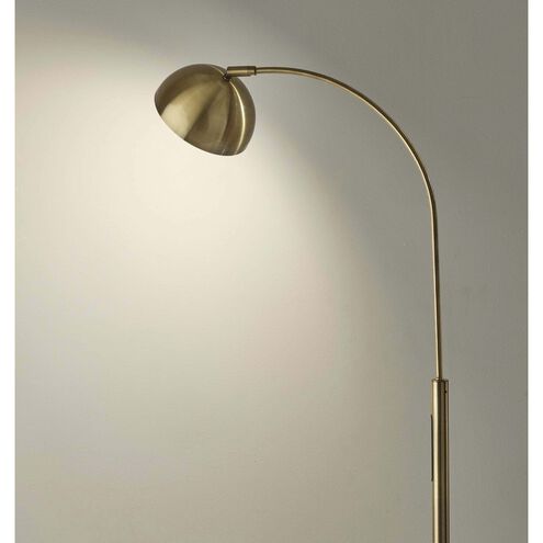 Bolton 72 inch 28.00 watt Antique Brass Arc Lamp Portable Light