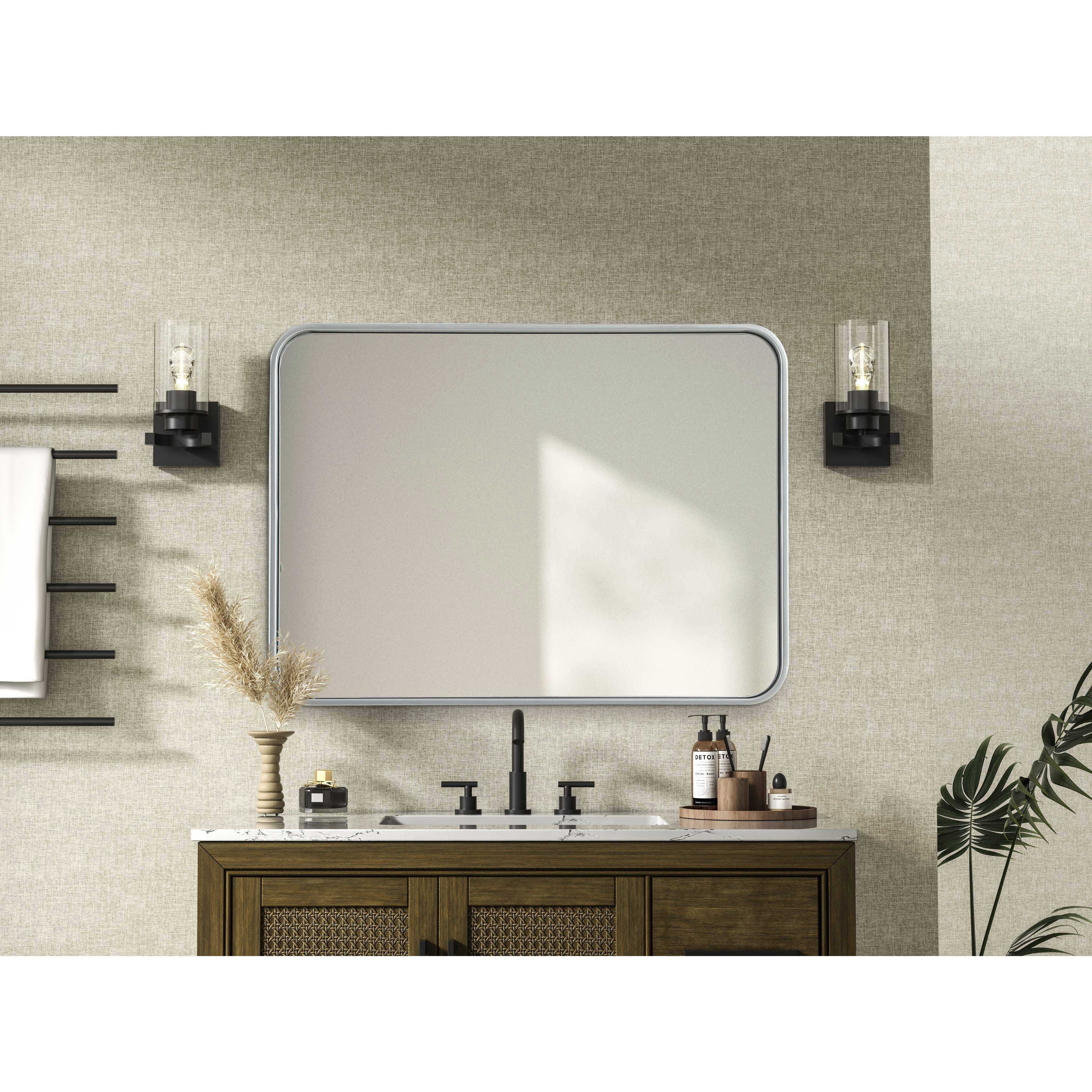 Remy 30 X 22 inch Silver Mirror