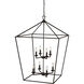 Lacey 8 Light 26 inch Rubbed Oil Bronze Pendant Ceiling Light