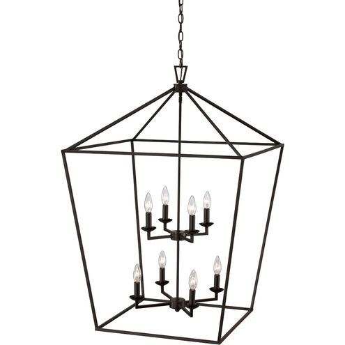 Lacey 8 Light 26 inch Rubbed Oil Bronze Pendant Ceiling Light