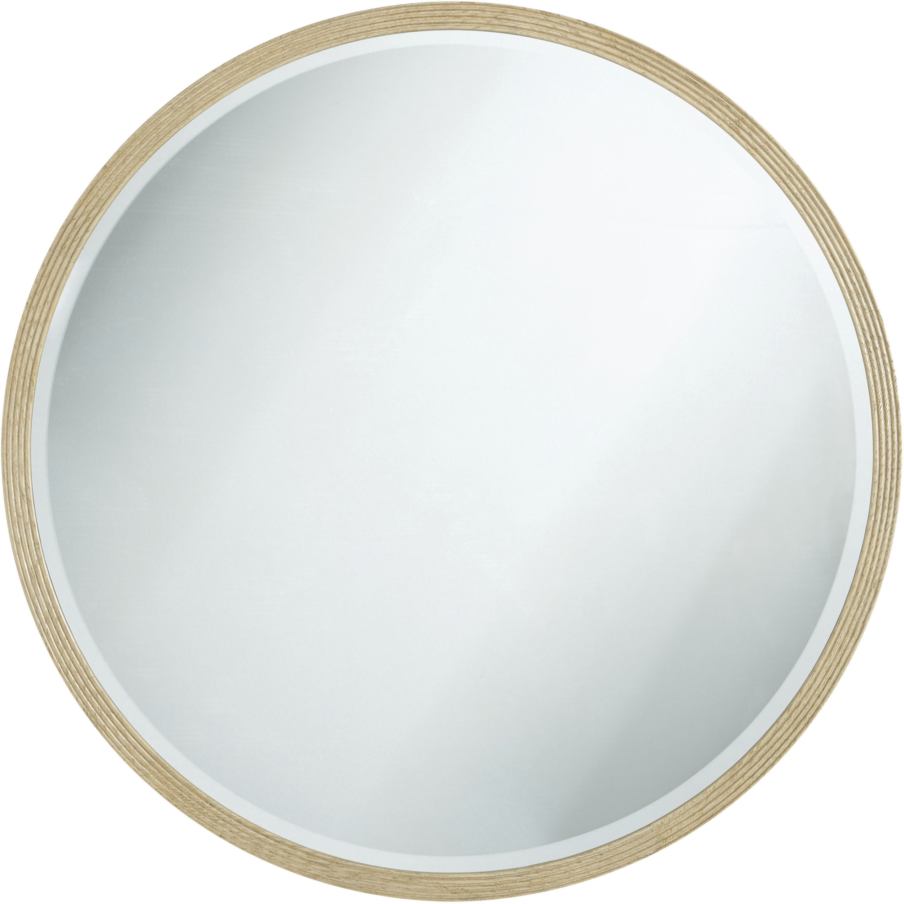 Balboa 35.75 X 35.75 inch Coastal Grey Wall Mirror, Wooden