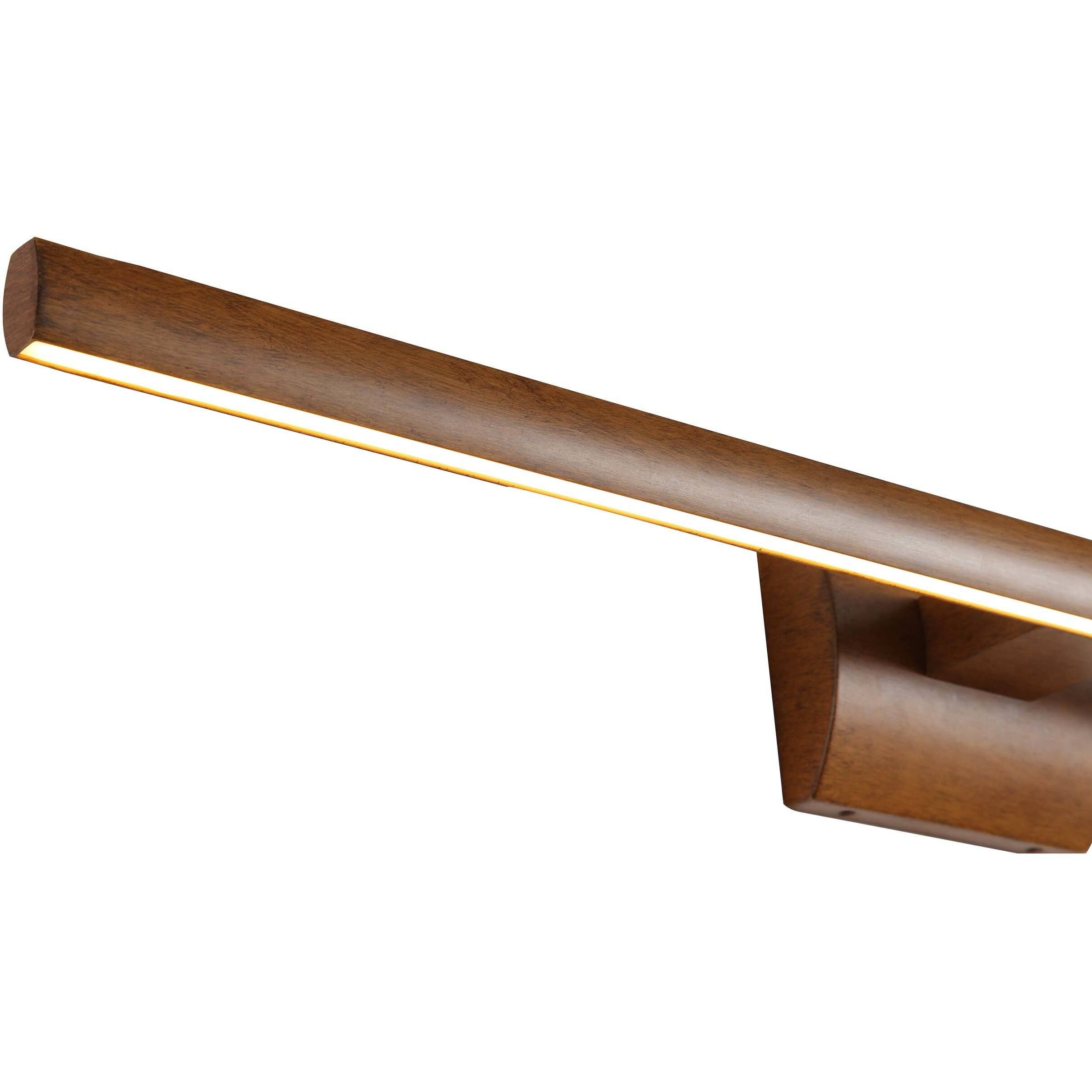 Vireo Vanity Wall Light in Walnut