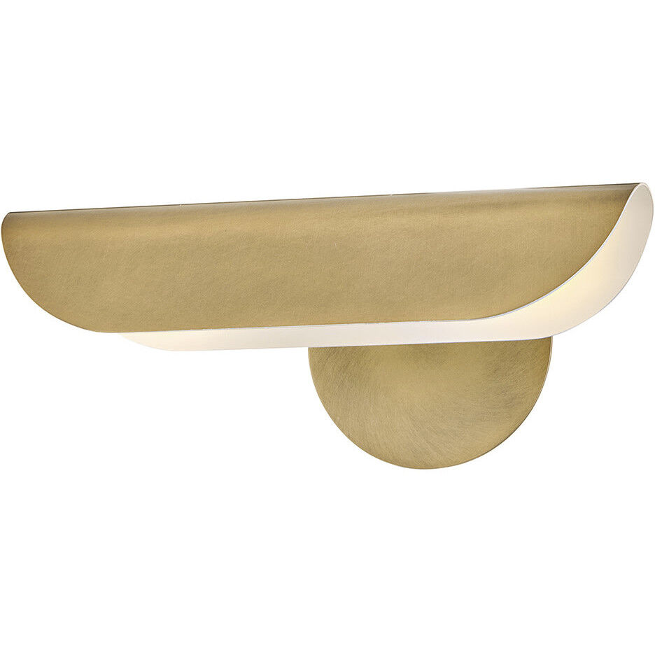 Barrett 9 inch 5.00 watt Heritage Brass Adjustable Accent Light Wall Light