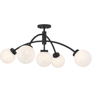 Redfield 5 Light 36.00 inch Semi-Flush Mount