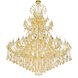 Maria Theresa 84 Light 96 inch Gold Chandelier Ceiling Light in Golden Shadow, Royal Cut 