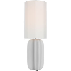 Kelly Wearstler Alessio 31 inch 8.00 watt Plaster White Table Lamp Portable Light, Large