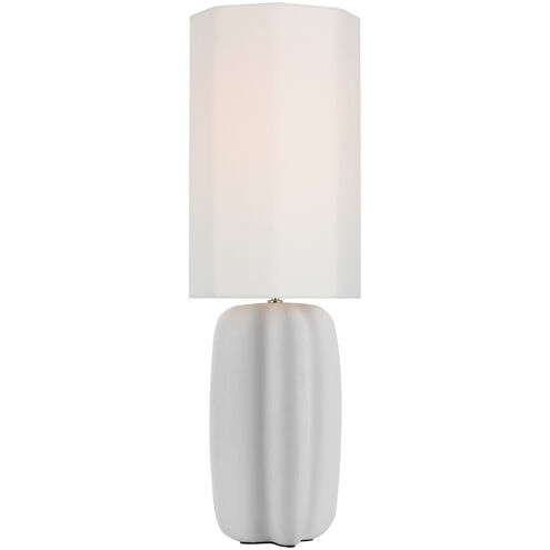 Kelly Wearstler Alessio 31 inch 8.00 watt Plaster White Table Lamp Portable Light, Large